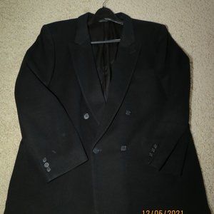 Black Giorgio Armani 44R Double Breasted Jacket SC6